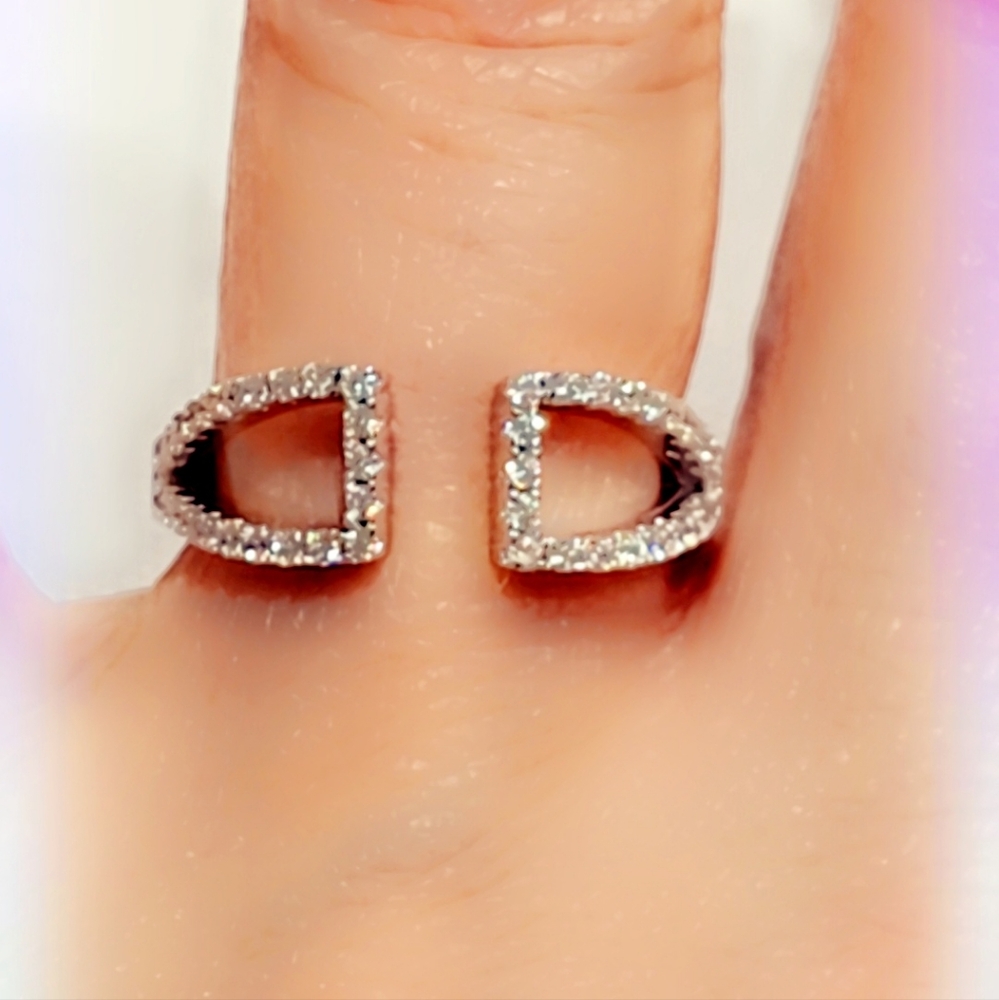 CZ Sterling Silver Gemstone Ring